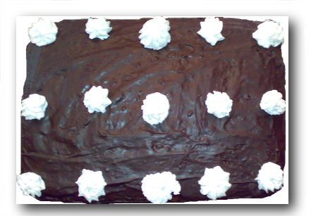 torta cioccolatosa al caffe