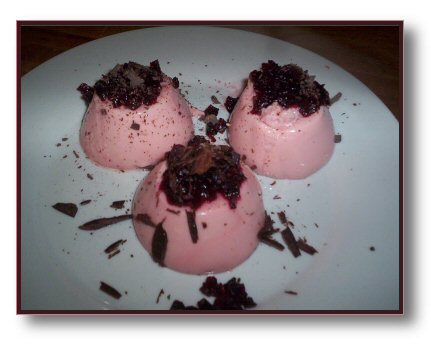 immagine dele cupolette rosa alla vaniglia